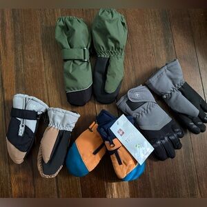 Colorful Winter Gloves Set